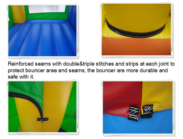 اسلایدهای خشک اسباب بازی بادی بادوام PVC با دوام اتومبیل اسلایدی بادی تجاری