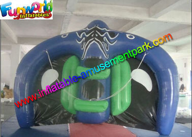 Inflatable Manta Ray For Water Games / Water Toys Towable Tube For Yacht