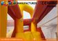 Pvc Inflatable Bouncer Slide / Kids Jumping Castle With Slide