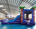 Palm Tree Jumping Inflatable Bouncer Slide With Triple Stitching
