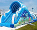 EN71 Child Outdoor Inflatable Water Slides With Pool Jumping Bounce House
