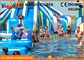 Funworld Large Inflatable Water Slide With Swimming Pool Pvc Tarpaulin