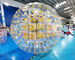 Children 1000D Clear Ramp Inflatable Zorb Ball For Public