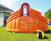 Multi Color Jumping Bounce House Inflatable Water Slide With Pool