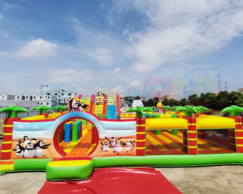 زمین بازی Jumper Bounce House Combo بادی پارک تفریحی